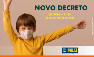 NOVO DECRETO 5.338, de 09 DE MARÇO DE 2021