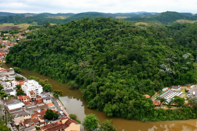 Vista do Parque da Mata do Amador, localizado no Centro da Cidade