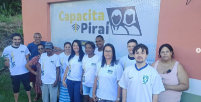 Já começaram as aulas do projeto Capacita Piraí, no bairro de Rosa Machado