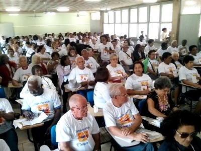 Encontro reúne 230 idosos em Arrozal