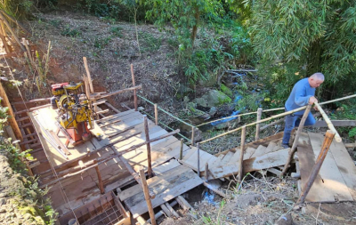 Reforma da Ponte da Serra do Matoso a todo vapor!