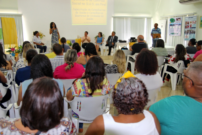 Conselho e Secretaria de Saúde promoveram curso de capacitação para 80 conselheiros municipais