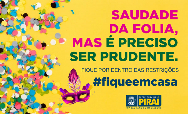 Decreto proíbe a realização de eventos na cidade no período de Carnaval