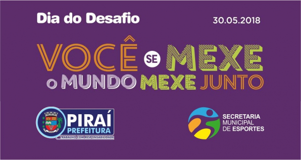 Piraí terá programação especial para o Dia do Desafio