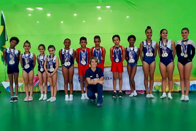 Ginástica de Trampolim de Piraí conquista o Campeonato Estadual