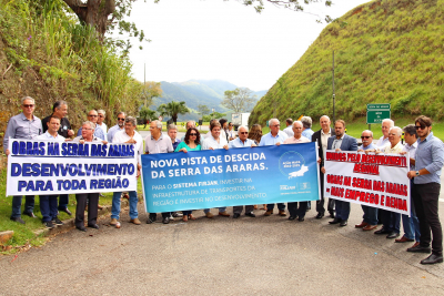 Mobilização pela realização das obras de duplicação da Dutra na Serra das Araras