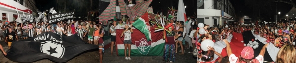 Carnaval 2014 - Botafogo, Fluminense e Flamengo