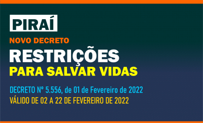 DECRETO Nº 5.556, de 01 de Fevereiro de 2022