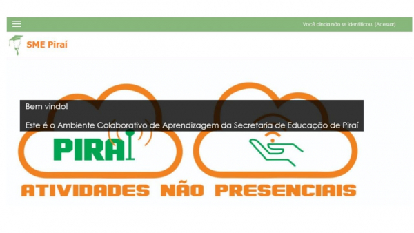 Educação de Piraí disponibiliza atividades escolares não presenciais