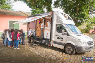 Alunos da E. M. Lúcio de Mendonça participam de oficina de fotografia