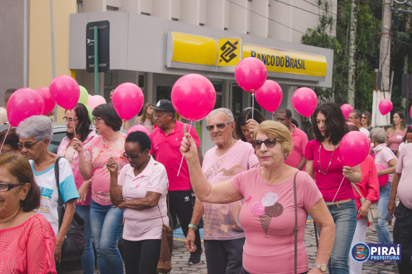 Marcha das Mulheres promove o Outubro Rosa e o Enfrentamento à Violência